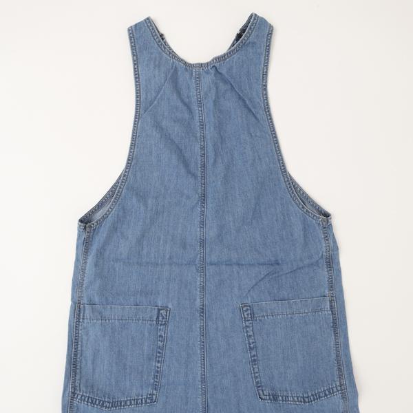 Something サムシング オールインワン SN899  2600）One wash　S,M ワイド デニム パンツ レディースの画像
