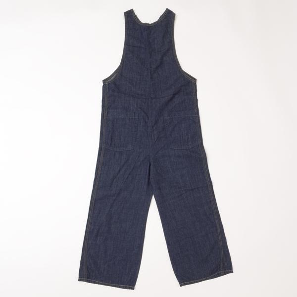 Something サムシング オールインワン SN899  2600）One wash　S,M ワイド デニム パンツ レディースの画像