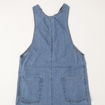 Something サムシング オールインワン SN899  2600）One wash　S,M ワイド デニム パンツ レディースの画像