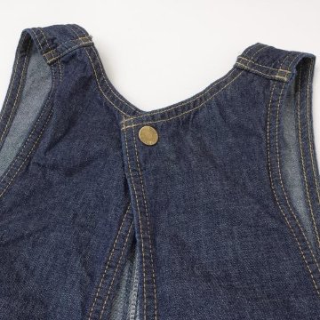 Something サムシング オールインワン SN899  2600）One wash　S,M ワイド デニム パンツ レディースの画像