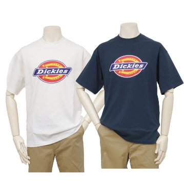 Dickies ディッキーズ DC2033 ロゴ プリント 半袖Tシャツ メンズ トップス 綿100％の画像