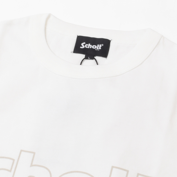 Schott ショット 782-5934003  ベーシック ロゴ 半袖 Tシャツ メンズ トップス の画像