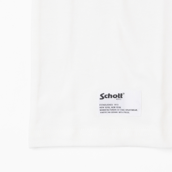 Schott ショット 782-5934003  ベーシック ロゴ 半袖 Tシャツ メンズ トップス の画像