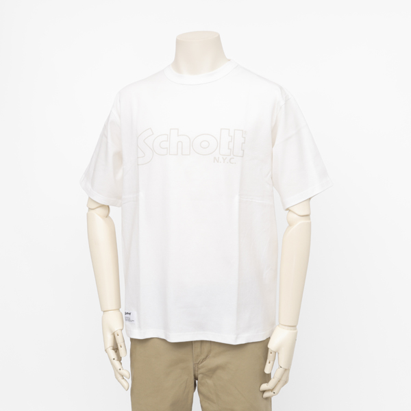 Schott ショット 782-5934003  ベーシック ロゴ 半袖 Tシャツ メンズ トップス の画像
