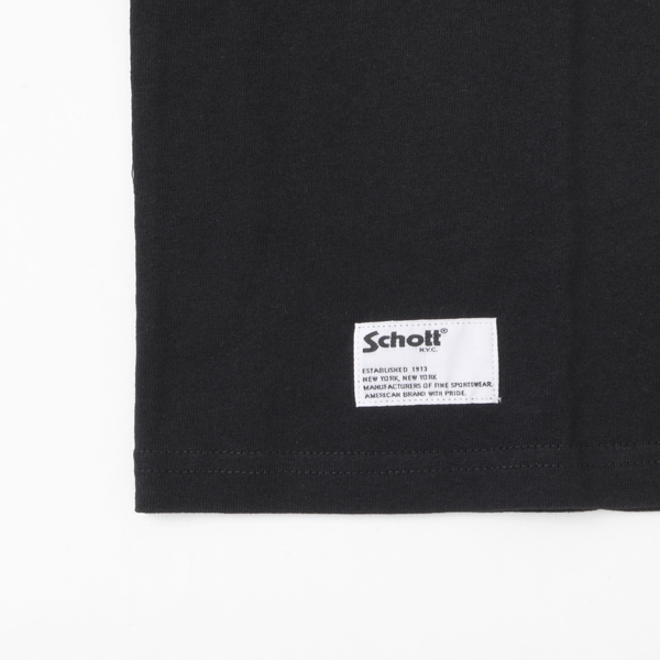 Schott ショット 782-5934003  ベーシック ロゴ 半袖 Tシャツ メンズ トップス の画像