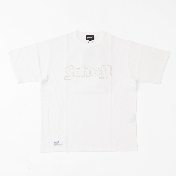 Schott ショット 782-5934003  ベーシック ロゴ 半袖 Tシャツ メンズ トップス の画像