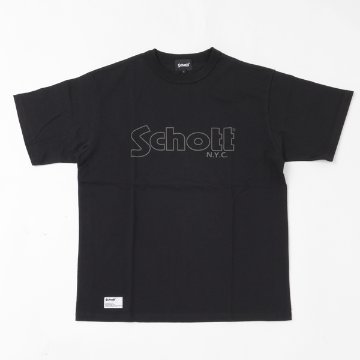 Schott ショット 782-5934003  ベーシック ロゴ 半袖 Tシャツ メンズ トップス の画像