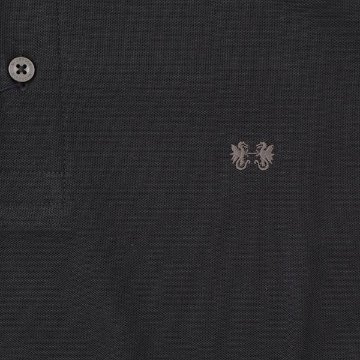 McGREGOR 111626001 無地鹿の子ポロシャツ　刺繍ドラゴン仕様 　半袖ポロシャツ　日本製　FOSCO　Japan Qualityの画像