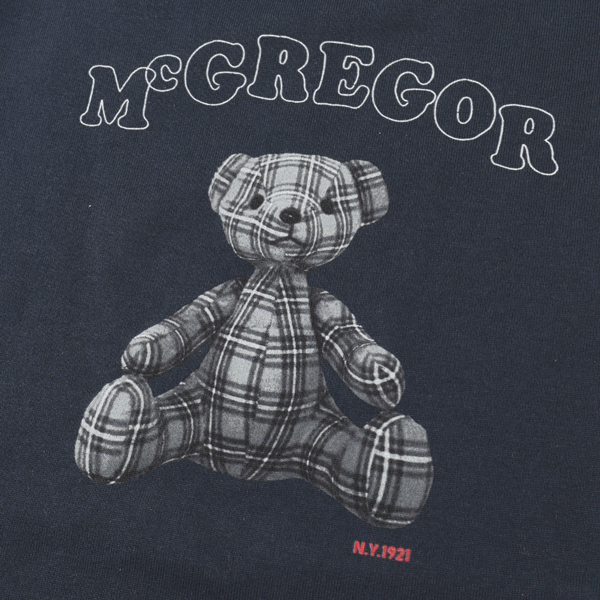 McGREGOR WOMENS 311725701 マクレガー レディース 半袖 夏 カジュアル Tシャツ マックベア プリントTの画像