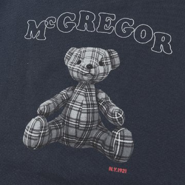McGREGOR WOMENS 311725701 マクレガー レディース 半袖 夏 カジュアル Tシャツ マックベア プリントTの画像