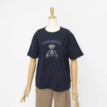 McGREGOR WOMENS 311725701 マクレガー レディース 半袖 夏 カジュアル Tシャツ マックベア プリントTの画像