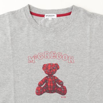 McGREGOR WOMENS 311725701 マクレガー レディース 半袖 夏 カジュアル Tシャツ マックベア プリントTの画像
