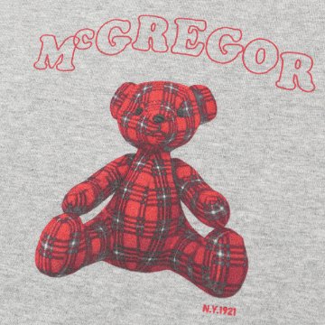McGREGOR WOMENS 311725701 マクレガー レディース 半袖 夏 カジュアル Tシャツ マックベア プリントTの画像