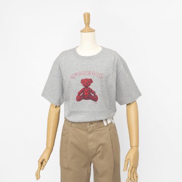 McGREGOR WOMENS 311725701 マクレガー レディース 半袖 夏 カジュアル Tシャツ マックベア プリントTの画像