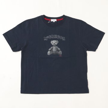 McGREGOR WOMENS 311725701 マクレガー レディース 半袖 夏 カジュアル Tシャツ マックベア プリントTの画像