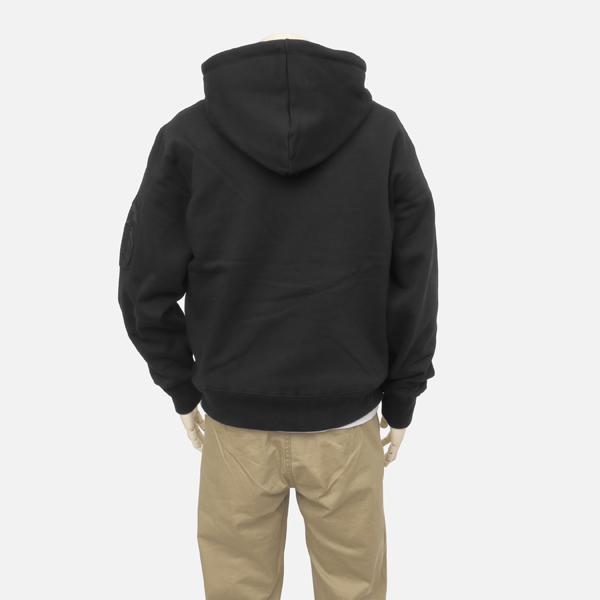 アルファ Alpha Industries 797-6131001 UTILITTY　POCKET FULL ZIP　PARKER　フルジップパーカー　裏起毛の画像