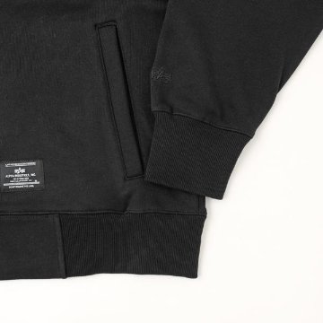 アルファ Alpha Industries 797-6131001 UTILITTY　POCKET FULL ZIP　PARKER　フルジップパーカー　裏起毛の画像