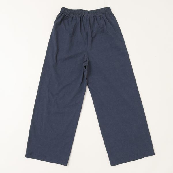 Something サムシング SN9005 COOL ウエストゴムSL ワイドパンツ レディース パンツ ストレッチ 春夏 涼しい 日本製 UVカット 冷感 防シワ イージーケア  の画像