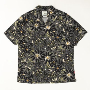  Levis リーバイス 005H5-00 The Sunset No Pocket Camp Shirt  06）Hatch Floral  サンセットキャンプシャツ　アロハシャツ　半袖シャツの画像