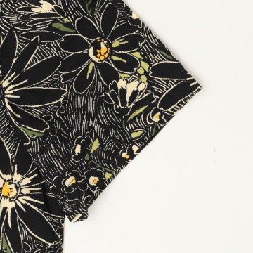  Levis リーバイス 005H5-00 The Sunset No Pocket Camp Shirt  06）Hatch Floral  サンセットキャンプシャツ　アロハシャツ　半袖シャツの画像
