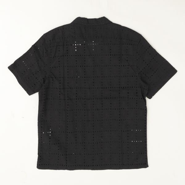  Levis リーバイス 005H5-00 The Sunset No Pocket Camp Shirt  02)JET B;LACK サンセットキャンプシャツ　アロハシャツ　半袖シャツの画像