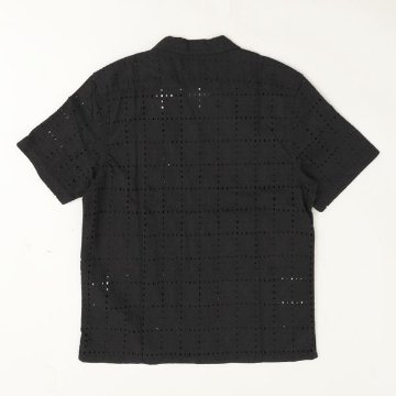  Levis リーバイス 005H5-00 The Sunset No Pocket Camp Shirt  02)JET B;LACK サンセットキャンプシャツ　アロハシャツ　半袖シャツの画像