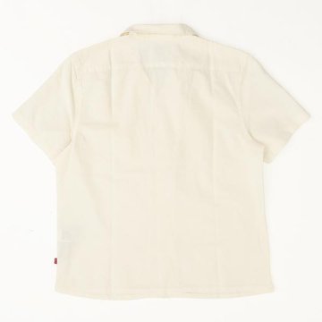 Levis リーバイス 005H5-00 The Sunset No Pocket Camp Shirt  03)oatmeal サンセットキャンプシャツ　アロハシャツ　半袖シャツの画像