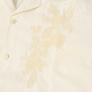  Levis リーバイス 005H5-00 The Sunset No Pocket Camp Shirt  03)oatmeal サンセットキャンプシャツ　アロハシャツ　半袖シャツの画像