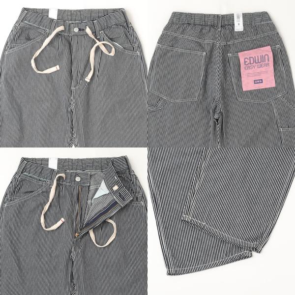 EDWIN エドウィン  EEW02 EASY PAINTER 綿麻 ペインター パンツ 夏 涼しい 清涼感 イージーパンツの画像