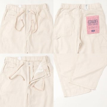 EDWIN エドウィン  EEW02 EASY PAINTER 綿麻 ペインター パンツ 夏 涼しい 清涼感 イージーパンツの画像