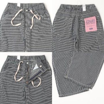 EDWIN エドウィン  EEW02 EASY PAINTER 綿麻 ペインター パンツ 夏 涼しい 清涼感 イージーパンツの画像