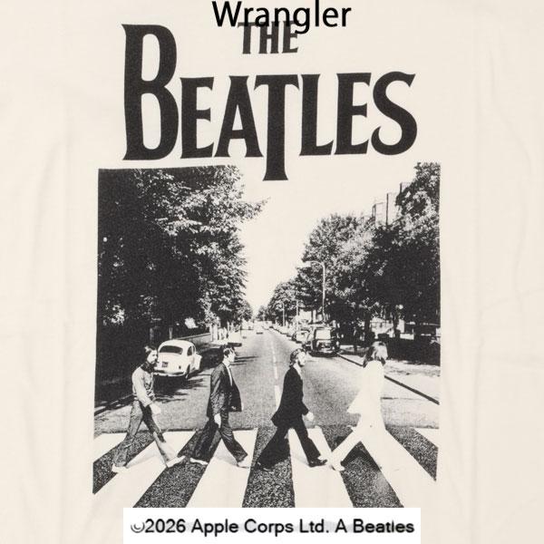 Wrangler ラングラー Beatles ビートルズ WT9042 アビー・ロードの伝説を刻んだ至高のフォトTシャツ。 【BEATLES】プリントTシャツの画像