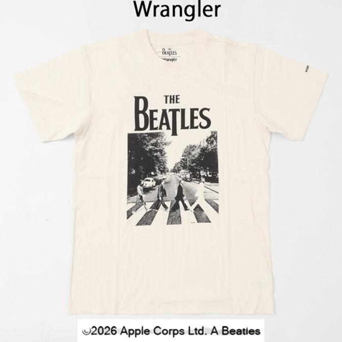 Wrangler ラングラー Beatles ビートルズ WT9042 アビー・ロードの伝説を刻んだ至高のフォトTシャツ。 【BEATLES】プリントTシャツの画像