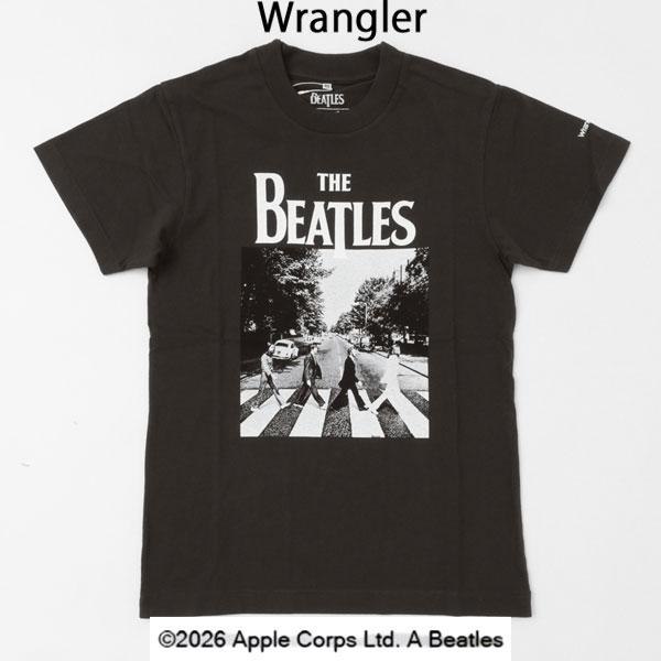 Wrangler ラングラー Beatles ビートルズ WT9042 アビー・ロードの伝説を刻んだ至高のフォトTシャツ。 【BEATLES】プリントTシャツの画像