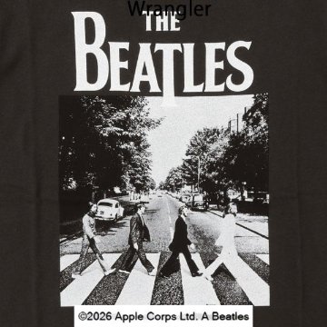 Wrangler ラングラー Beatles ビートルズ WT9042 アビー・ロードの伝説を刻んだ至高のフォトTシャツ。 【BEATLES】プリントTシャツの画像