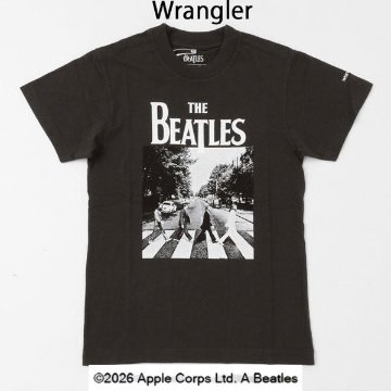 Wrangler ラングラー Beatles ビートルズ WT9042 アビー・ロードの伝説を刻んだ至高のフォトTシャツ。 【BEATLES】プリントTシャツの画像
