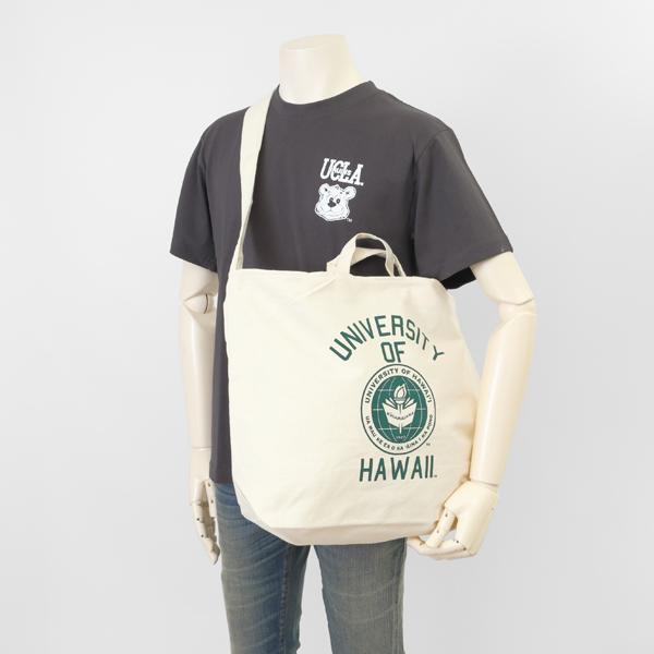 CALIFORNIA HAVA A NICE TIME_ HWAG-014 IVORY HAWAII ２WAY SHOUDER BAG キャンバスバッグ ショルダーバック　トートバッグ　の画像
