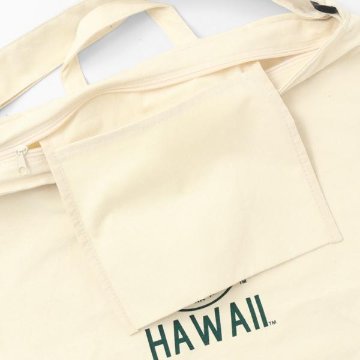 CALIFORNIA HAVA A NICE TIME_ HWAG-014 IVORY HAWAII ２WAY SHOUDER BAG キャンバスバッグ ショルダーバック　トートバッグ　の画像