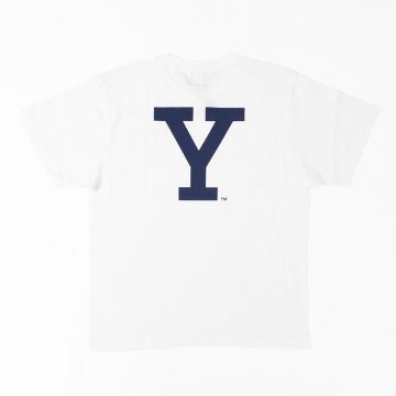 CALIFORNIA HAVA A NICE TIME YALE イエール大学 イニシャルY Tシャツ 6.6oz ヘヴィーウェイト カレッジTeeの画像