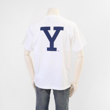 CALIFORNIA HAVA A NICE TIME YALE イエール大学 イニシャルY Tシャツ 6.6oz ヘヴィーウェイト カレッジTeeの画像