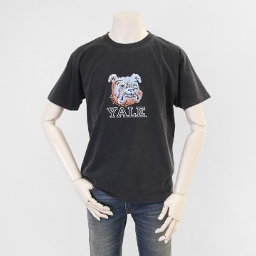 CALIFORNIA HAVA A NICE TIME YALE イエール大学 ピグメント加工 Tシャツ 6.6oz ヘヴィーウェイト カレッジ マスコットTeeの画像