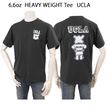CALIFORNIA HAVA A NICE TIME  UCLA 大学 Tシャツ 6.6oz ヘヴィーウェイト カレッジ マスコットTeeの画像