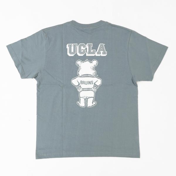 CALIFORNIA HAVA A NICE TIME  UCLA 大学 UCAG108 BLUE Tシャツ 6.6oz ヘヴィーウェイト カレッジ マスコットTeeの画像