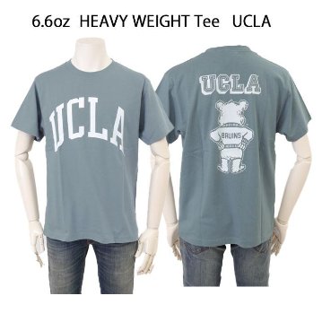 CALIFORNIA HAVA A NICE TIME  UCLA 大学 UCAG108 BLUE Tシャツ 6.6oz ヘヴィーウェイト カレッジ マスコットTeeの画像
