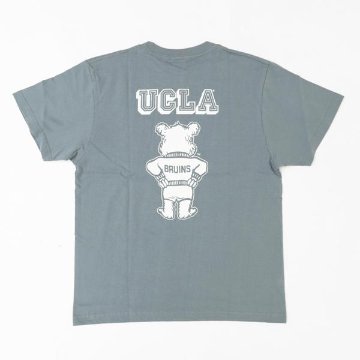 CALIFORNIA HAVA A NICE TIME  UCLA 大学 UCAG108 BLUE Tシャツ 6.6oz ヘヴィーウェイト カレッジ マスコットTeeの画像