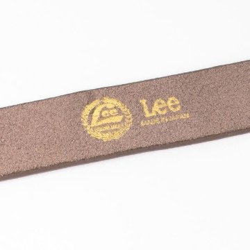 Lee Leather Belt LA0730 牛革 レザーベルト　30.34インチ　リーベルトの画像
