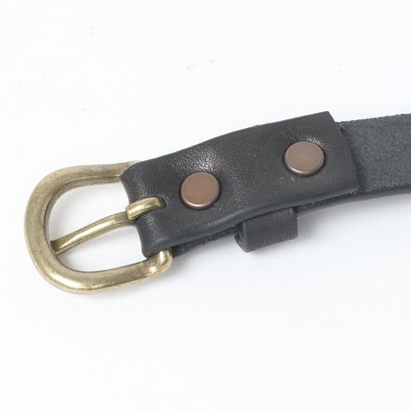 Lee Leather Belt LA0731 牛革 レザーベルト One Size（75～95ｃｍ）ワンサイズ ナローベルト 巾23ｍｍ　リーベルトの画像