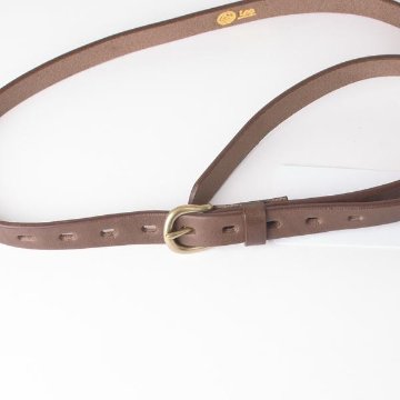 Lee Leather Belt LA0731 牛革 レザーベルト One Size（75～95ｃｍ）ワンサイズ ナローベルト 巾23ｍｍ　リーベルトの画像