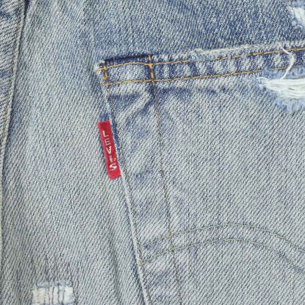 LEVI'S リーバイス ヴィンテージ 1947年モデル 47501-02 日本製 セルビッジ 47501-0231 クラッシュリペアード 31) BONNER COUNT　501XX 大戦後モデル の画像