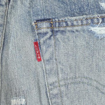 LEVI'S リーバイス ヴィンテージ 1947年モデル 47501-02 日本製 セルビッジ 47501-0231 クラッシュリペアード 31) BONNER COUNT　501XX 大戦後モデル の画像